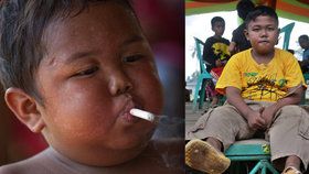 Dvouletý chlapeček kouřil 40 cigaret denně: Dnes je premiantem třídy!