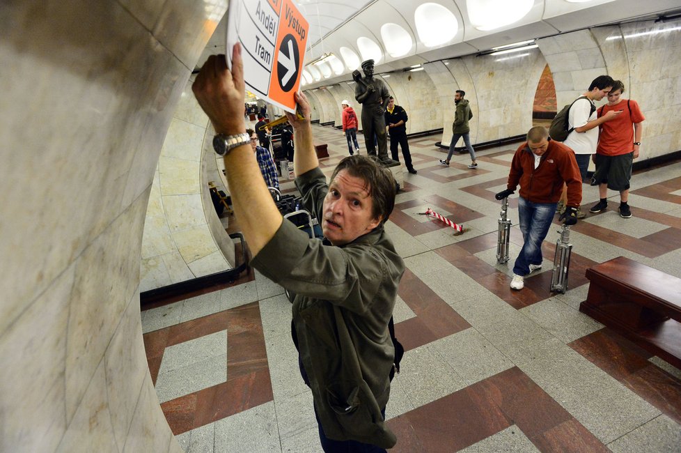 Film Dítě číslo 44, který se točil v pražském metru, v Rusku zakázali