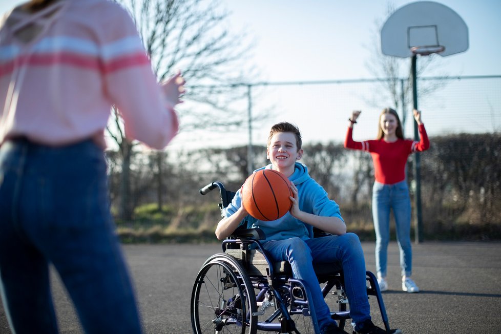 I děti s postižením mohou sportovat