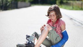 Za lékařem musí kvůli úrazu pětina dětí. Největší hrozbou je trampolína