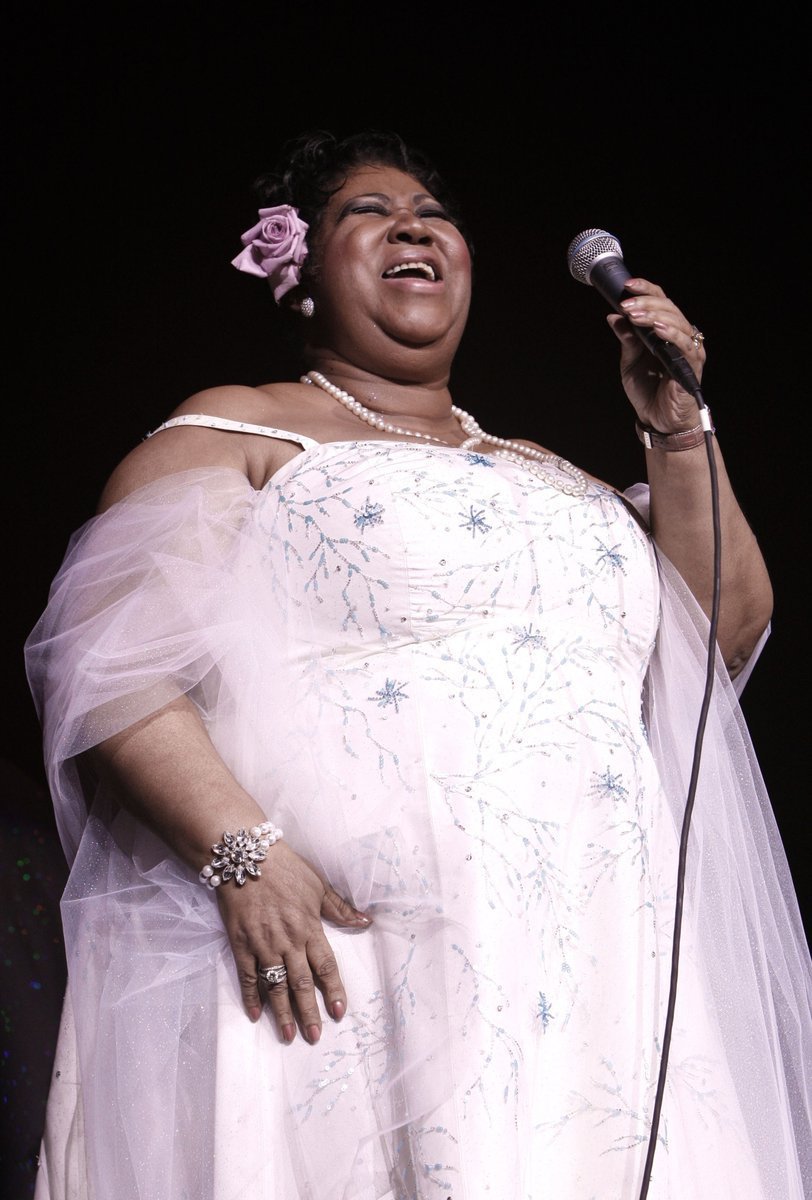 Soulová zpěvačka Aretha Franklin