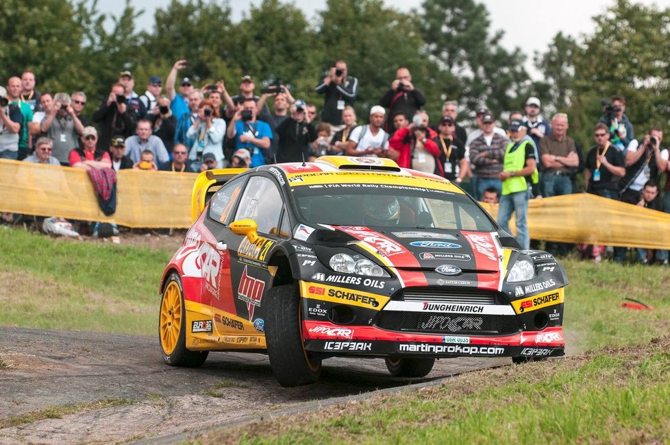 Pech se kdekoliv na rallye v České republice těší velké divácké přízni