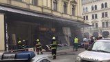 Po požáru Mahenova divadla v Brně pět zraněných. Může za to asi kuřák