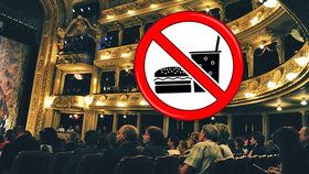 Jídlo a pití v hledištích českých divadel? Zapomeňte, vzkazují divadla