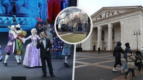 Rusové znovuotevřeli vybombardované divadlo v Mariupolu (29.12.2025).