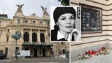 SLEDOVALI JSME ONLINE: Divadlo se loučilo s Postlerovou (†59): Poslední sbohem od slavných kolegů