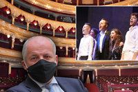 Prymulův „zákaz zpěvu“ dusí divadla: Milionové ztráty a pokles prodejů vstupenek