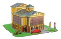 Papírový model moderního divadla ze série Muzeum vystřihovánek vyšel v časopisu ABC č. 16/2020