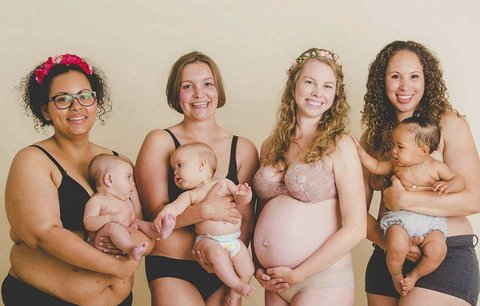 Ženy ukázaly na fotkách, jak mateřství změnilo jejich tělo 