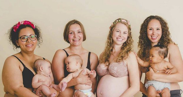 Ženy ukázaly na fotkách, jak mateřství změnilo jejich tělo 