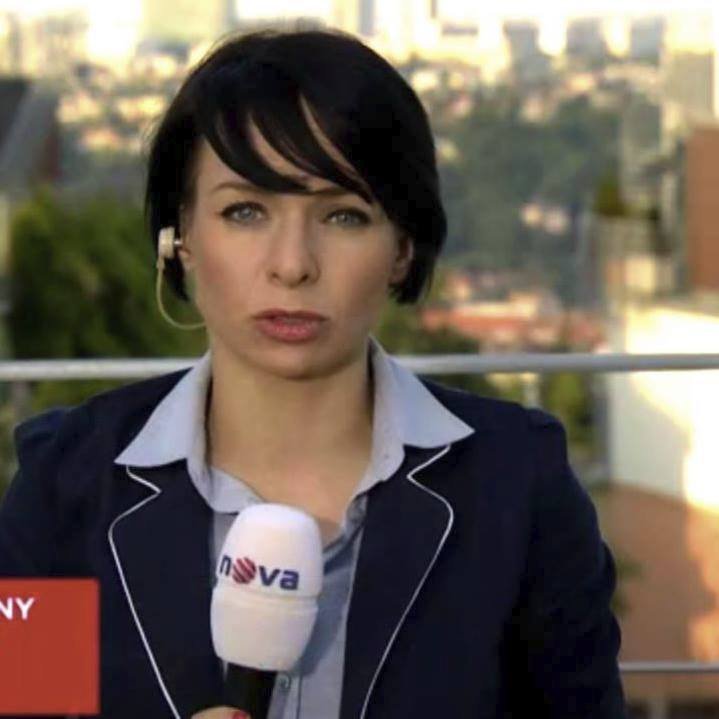 Reportérka TV Nova Bára Divišová