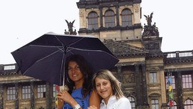 Christina Todovitchina (25) a Eva Tušková (22) z Prahy