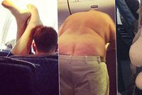 Divnolidi v letadle: Z těchto nechutných pasažérů se vám udělá špatně!