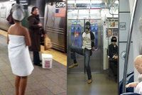 Divnolidi v metru: Nejvtipnější pasažéři, na které můžete cestou narazit!