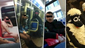 Na facebookové stránce Divnolidi v MHD přibývají fotky podivínů v hromadné dopravě