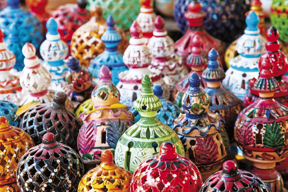 Tunisko je proslulé pouličními bazary.
