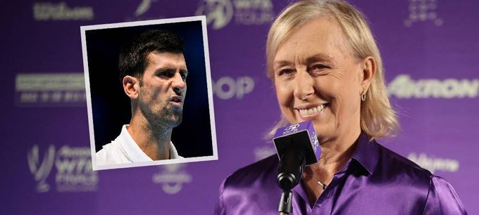 Navrátilová o Djokovičově kauze: Tohle nemůžu hájit! Navrátilová o Djokovičově kauze: Tohle nemůžu hájit!
