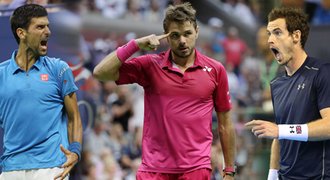 Žádný Djokovič, Murray ani Wawrinka. Kdo nejlépe zvládá bitvy nervů?