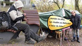 „Nemám na alíky, tak musím na dlaňovku“ aneb slang pražských bezdomovců: Co je bezinka, áčko nebo benzín?