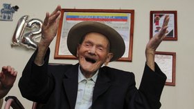 Ve svých 114 letech zemřel Juan Vicente Pérez. Jednalo se o nejstaršího muže na světě.