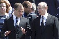 Vyhlásí tím obchodní válku, varuje Medveděv. Rusko připraví nové sankce o pořádný balík