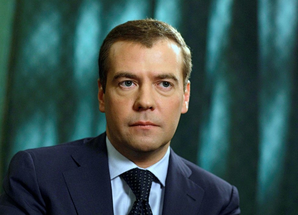 Ruský exprezident Dmitrij Medveděv.
