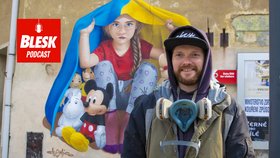 Blesk Podcast: Mural dojal i Ukrajince, říká ChemiS. Psala mu dcera tvůrce Bolka a Lolka