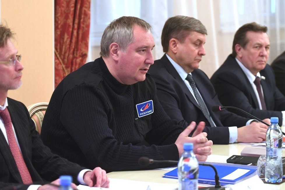 Generální ředitel ruské vesmírné agentury Roskosmos Dmitrij Rogozin