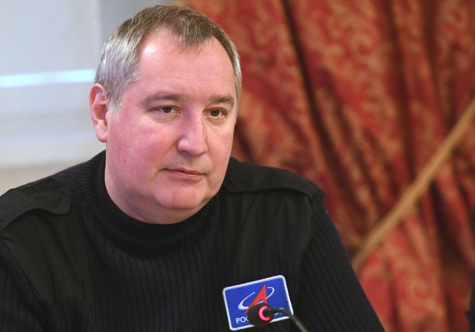 Generální ředitel ruské vesmírné agentury Roskosmos Dmitrij Rogozin