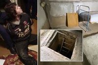 Uvnitř kobky, kde chlapce (7) držel jako sexuálního otroka pedofil! Věznil ho v ní 52 dnů