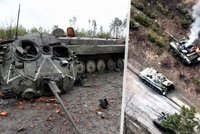 Rusové střílejí do vlastních řad: Tank během přepadení vypálil omylem na ruské obrněné vozidlo