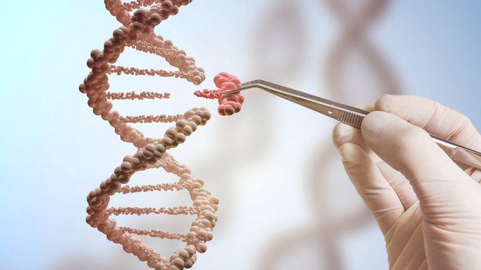 Jak opravovat „překlepy“ v lidské DNA? Ilustrační foto.