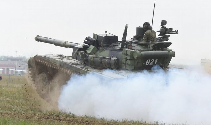 Dny NATO 2015: tank T-72 české armády