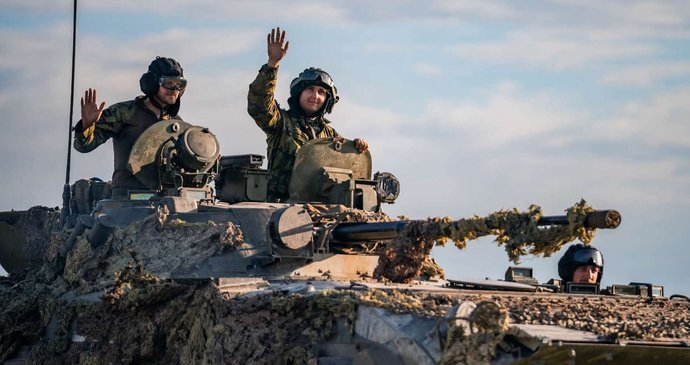Leopard 2A4 na Dnech NATO v Ostravě (19. 9. 2026).