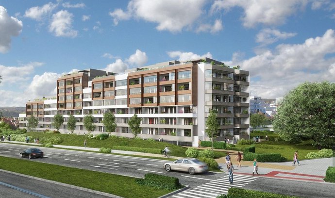 Do stavby bytového domu v Modřanech investovala společnost Kuchař & Thein 470 milionů korun.