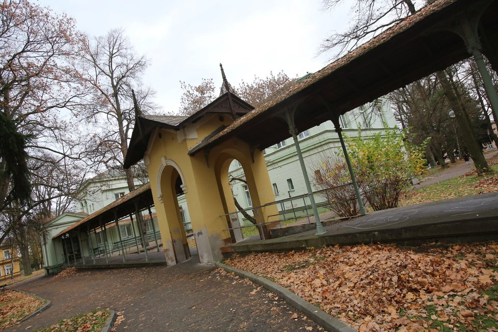 Areál psychiatrie v Dobřanech