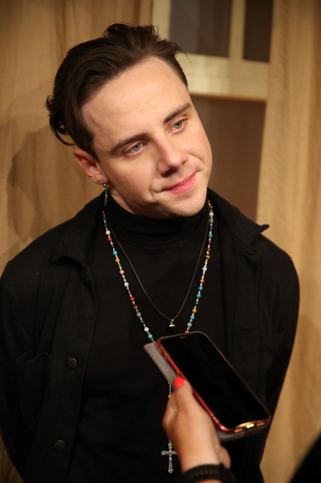 Mladý herec Antonín Holub