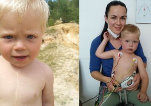 Valdík (5) z Kroměřížska trpí vrozenou srdeční vadou. Chlapečkovi hrozí i transplantace.