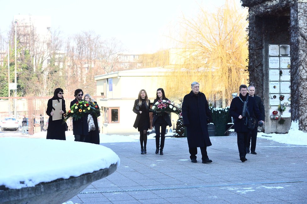 Pohřeb Miloslava Dočekala