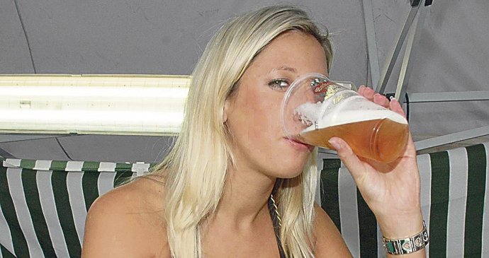 Kateřina Eva Krejsová z Prahy má pivo prý opravdu ráda