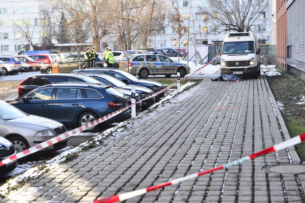 Dodávka srazila v pražské Molákově ulici chodce.