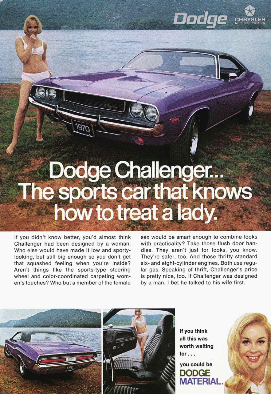 Dodge Challenger je auto, které ví, jak potěšit dámu. Jako by ho snad žena i navrhla.