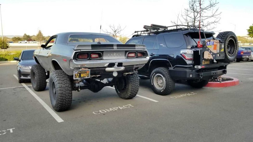 1972 Dodge Challenger 4x4 restomod