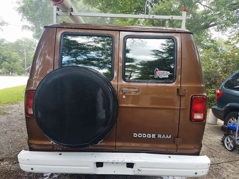 Dodge Ram 350 s výbavou pro sledování