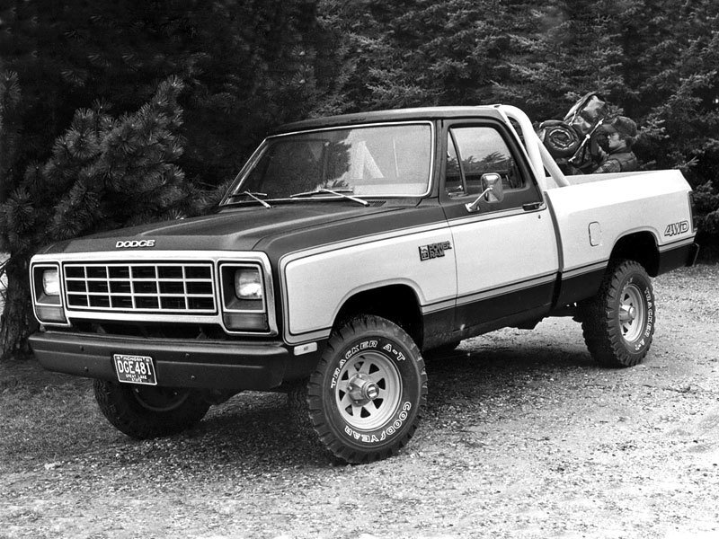 Dodge Power Ram W150 Custom SE Pickup (1981)