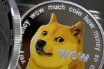 Kryptoměna dogecoin.