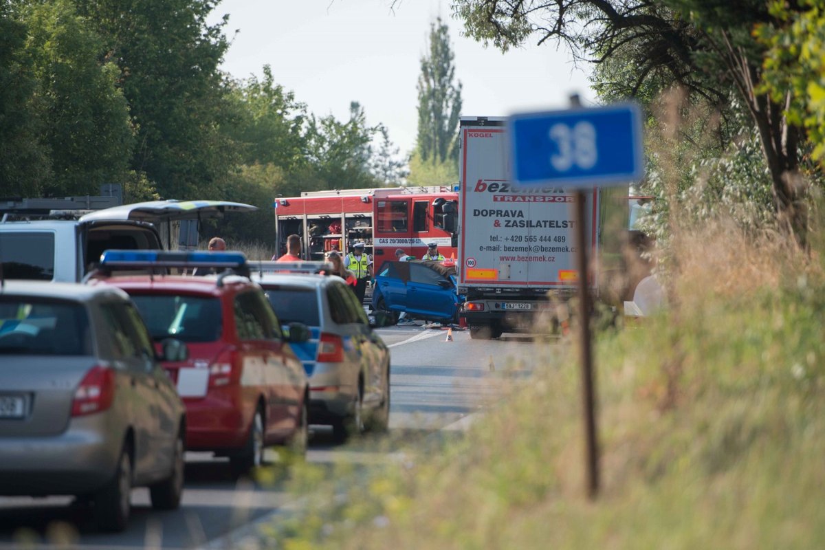 Tragická nehoda u Doks