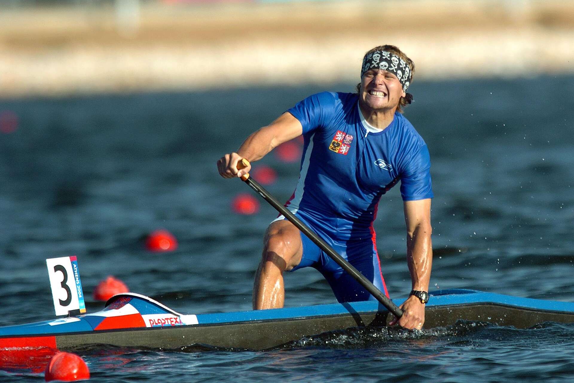 Martin Doktor na archivním snímku z olympiády v Aténách Martin Doktor na archivním snímku z olympiády v Aténách