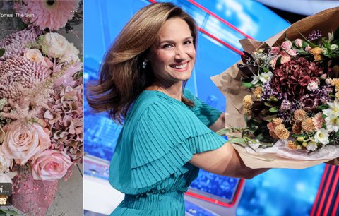 Klára Doležalová po velkolepé oslavě 50: Terasa se změnila v květinářství! 