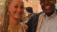 Rachel Dolezal s Albertem Wilkersonem, kterého vydávala za svého otce.